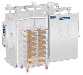 環速真空冷卻機-物料進出圖
