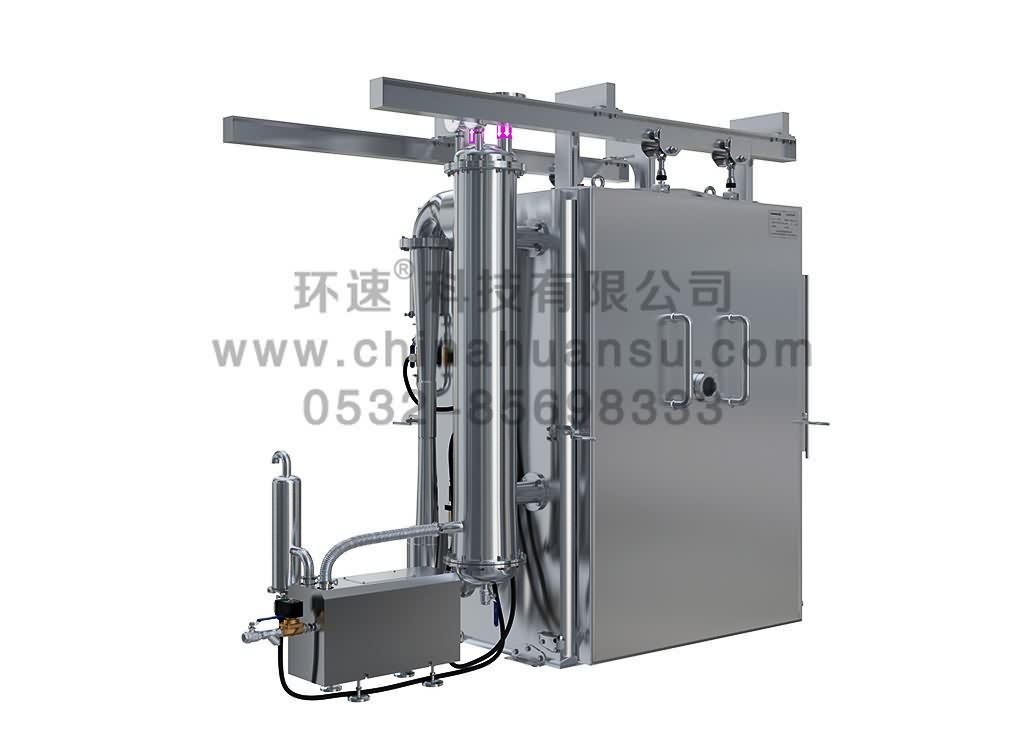 真空預冷機，升級自動開關門控制圖片，節省人工